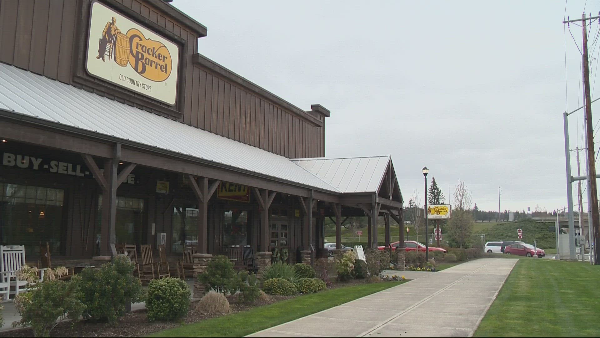 The only Cracker Barrel still open in Oregon is in Medford. Cracker Barrel cited the pandemic's impact on the business as its reason for the closures.