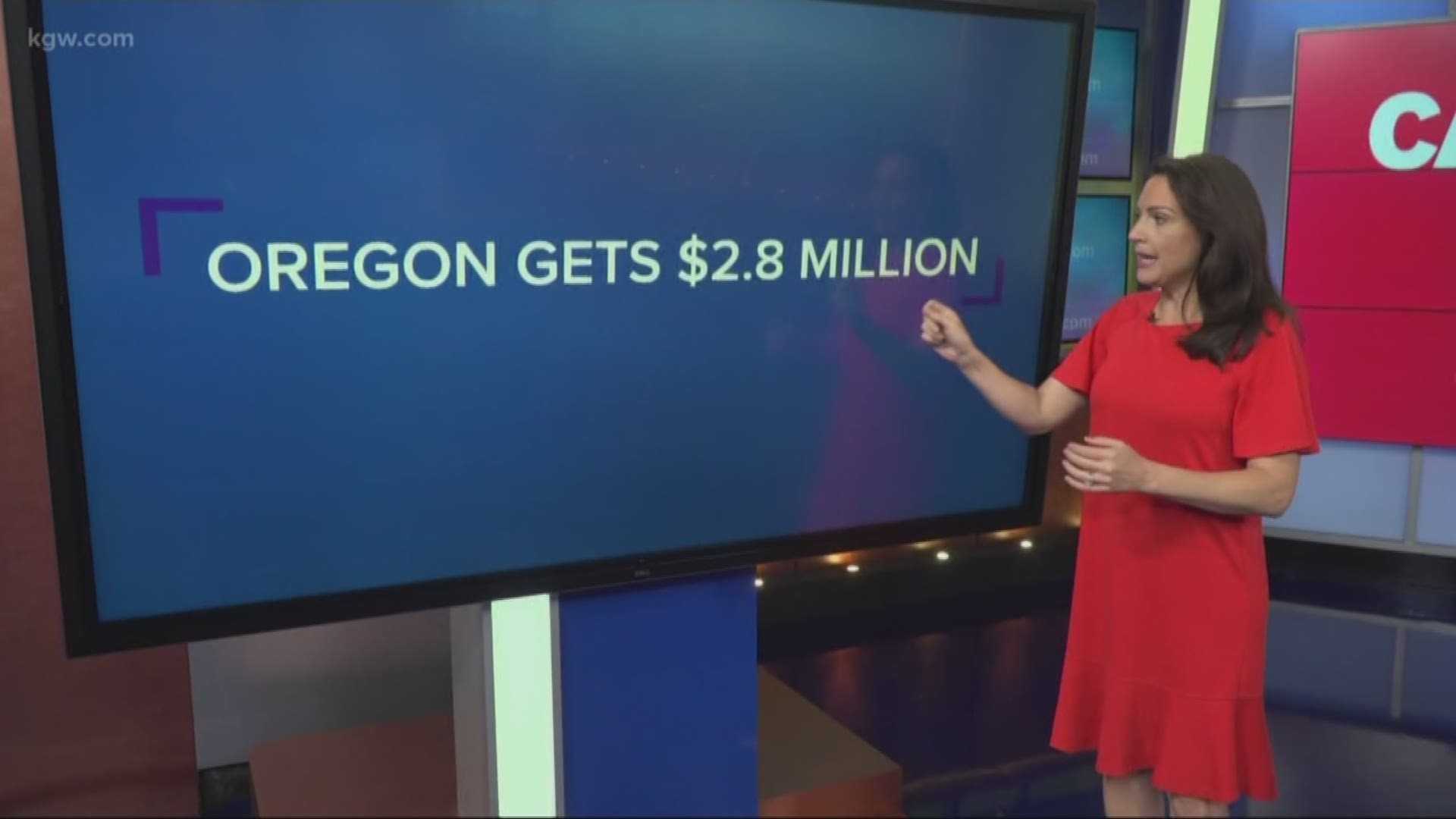 Oregon received $2.8 million in a settlement with Equifax.