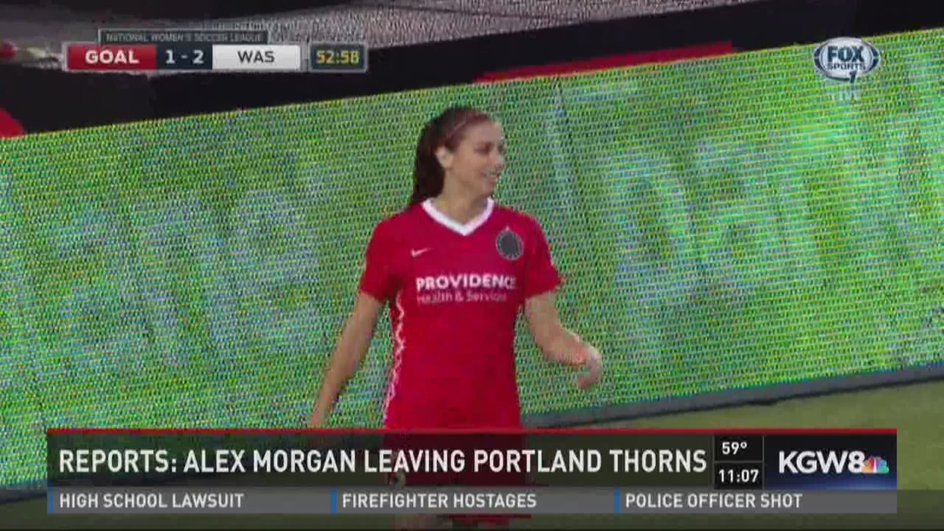 Alex Morgan is leaving the Portland Thorns | kgw.com