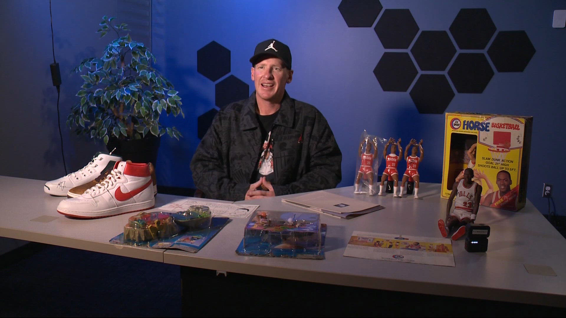 Michael Jordan toy historian' brings collection to private