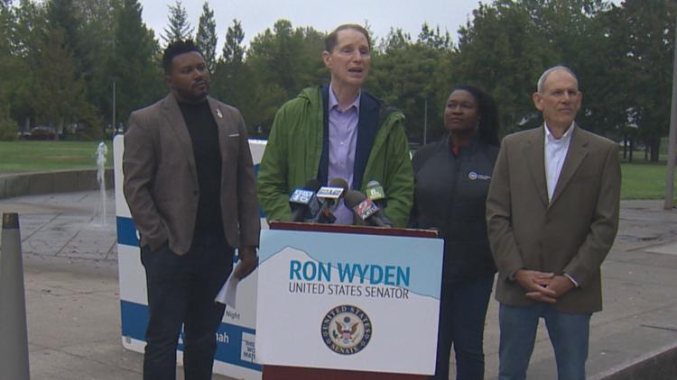 Elected officials come together to denounce threats towards election workers