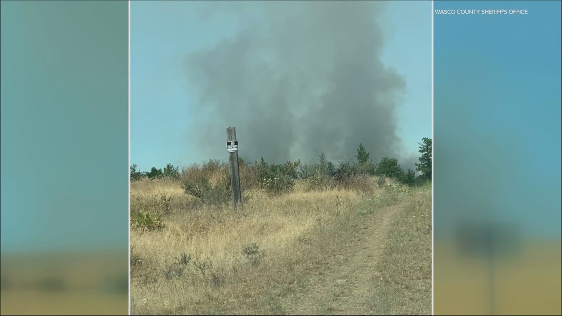 Evacuations Ordered For Larch Creek Fire In Wasco County | Kgw.com