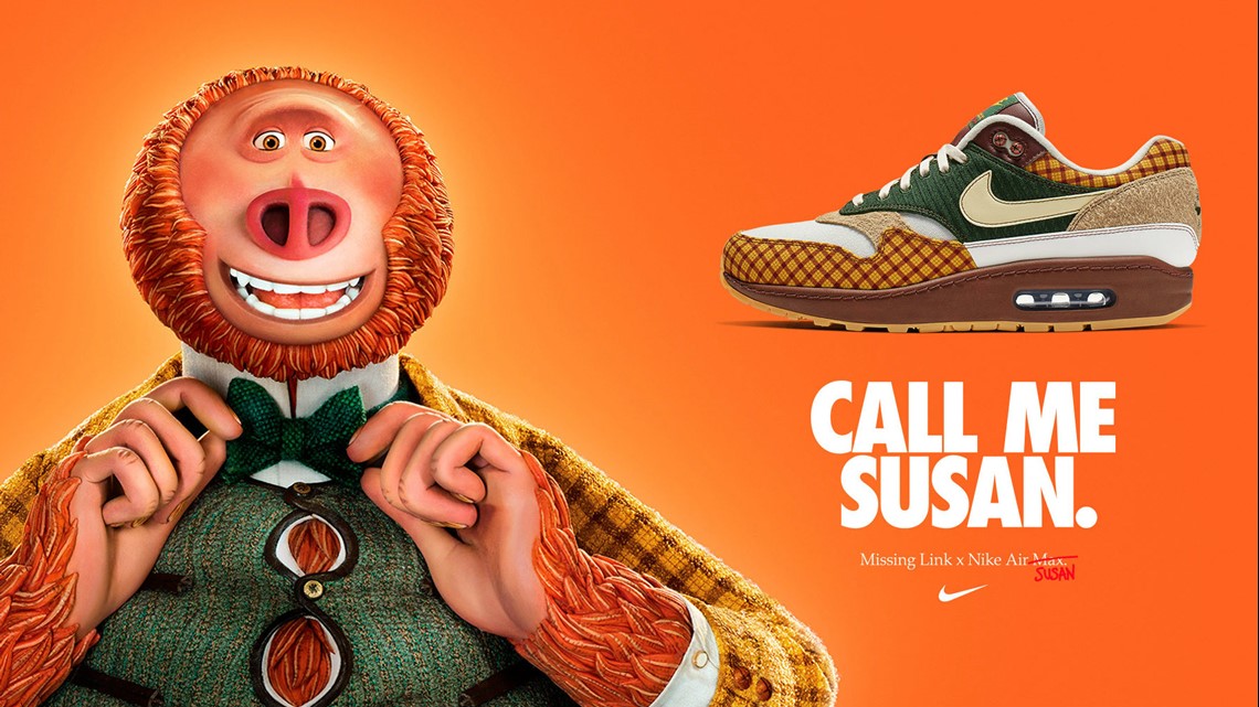 klok Ziekte Pijlpunt Nike and LAIKA create special Air Max sneakers for new film 'Missing Link'  | kgw.com