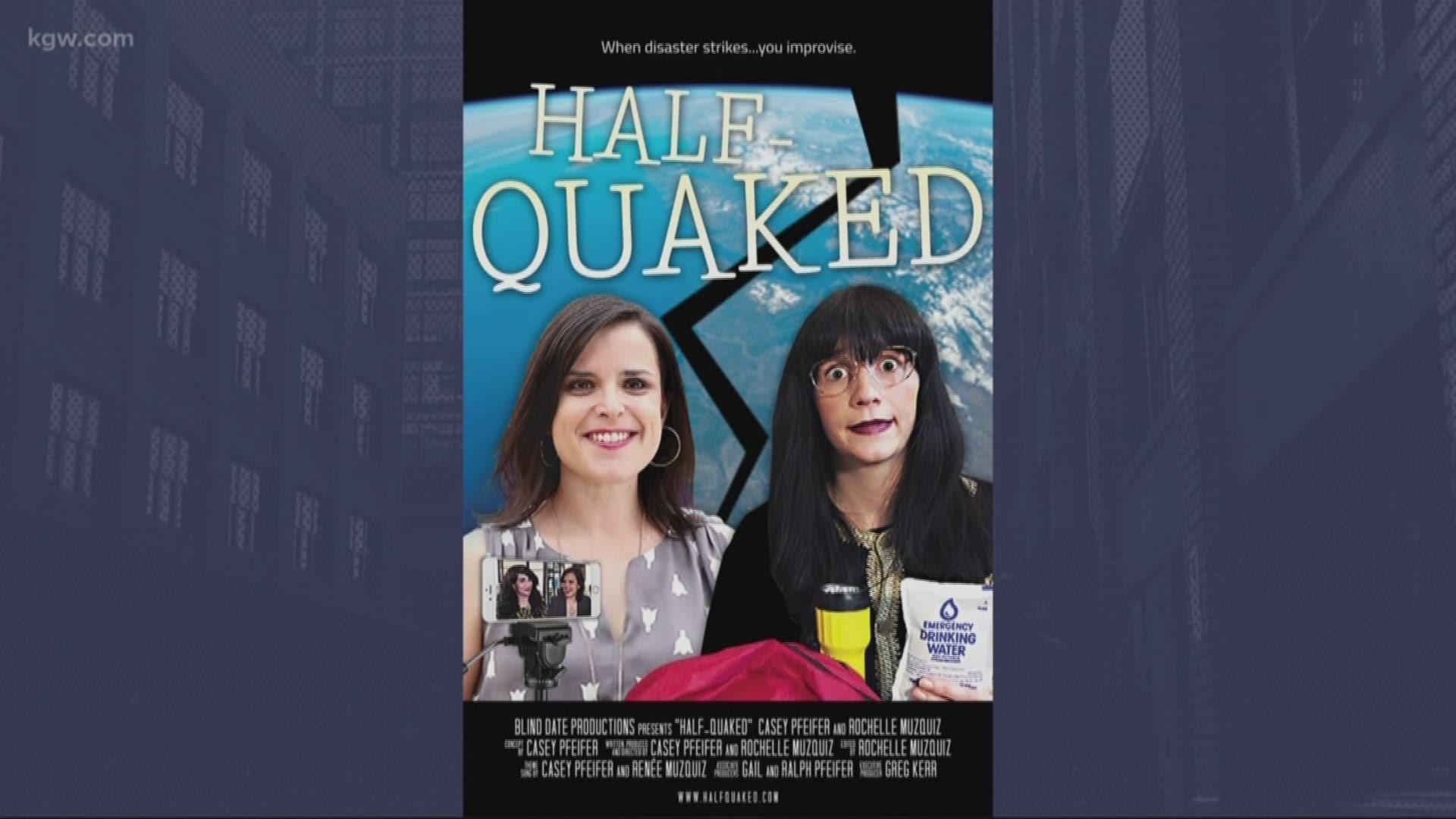 Half-Quaked takes a comedic look at earthquake preparation. You can see it on Friday night at the Clinton Street Theater during the Oregon Independent Film Festival.
#TonightwithCassidy