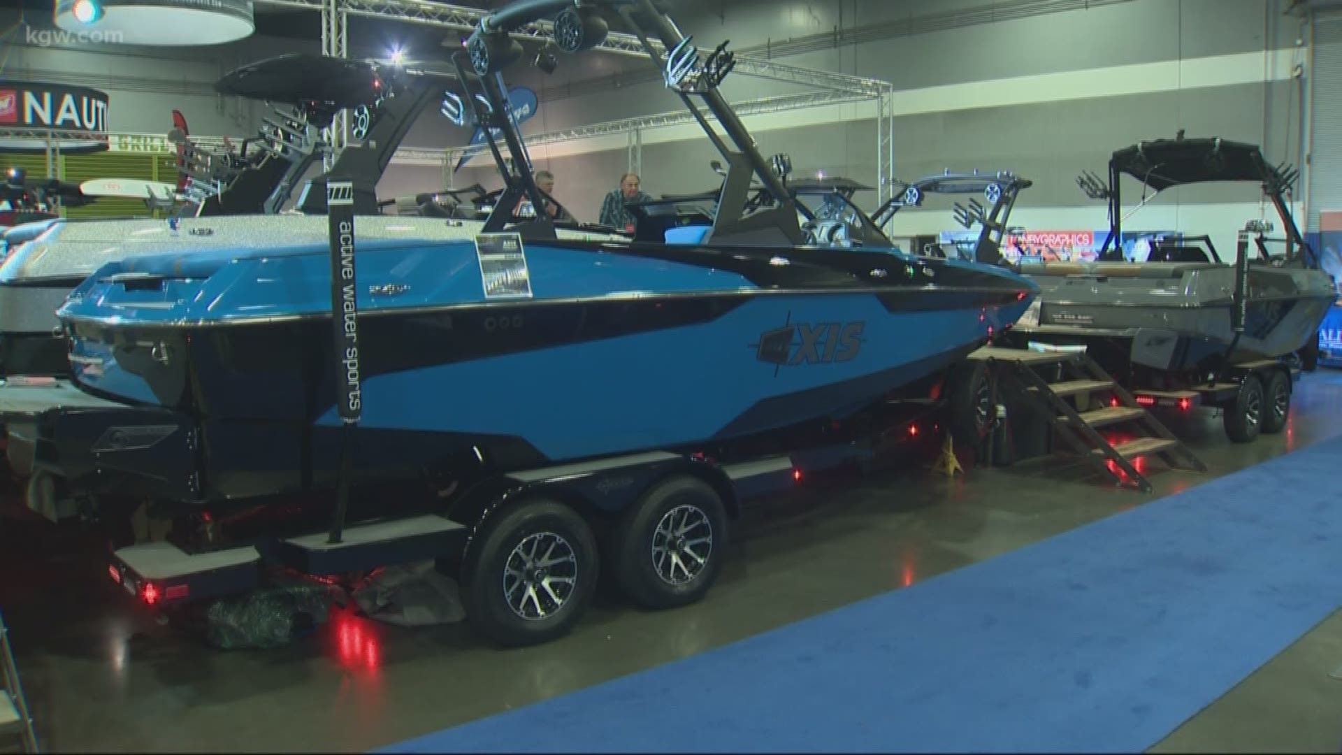 The 2020 Portland Boat Show is underway at the Expo Center. KGW photojournalist Ken McCormick found four things you should watch out for.