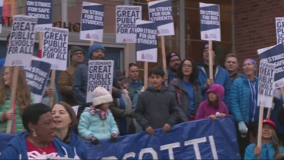 Portland teachers strike: School year may extend into summer