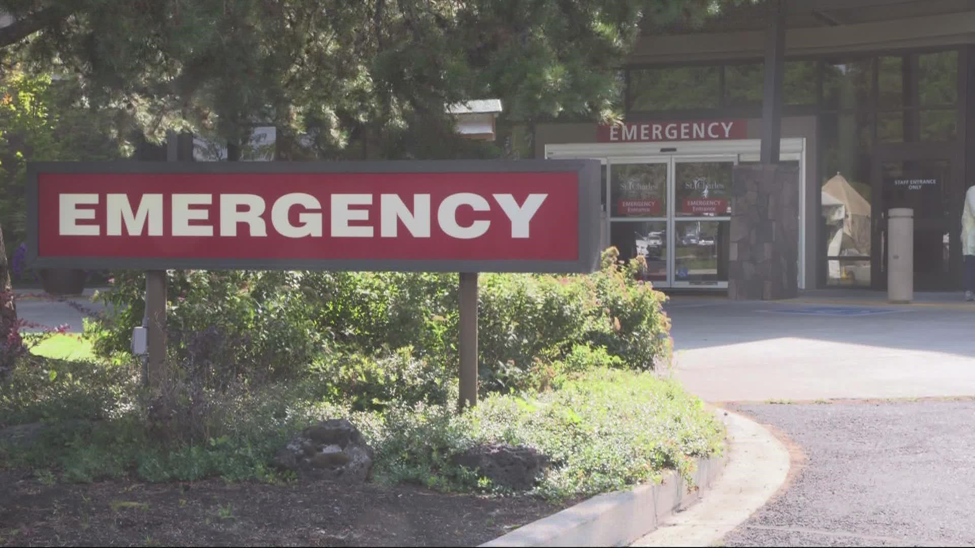 Hospital officials say many factors aside from COVID-19, such as staffing shortages, are straining Pacific Northwest hospitals.