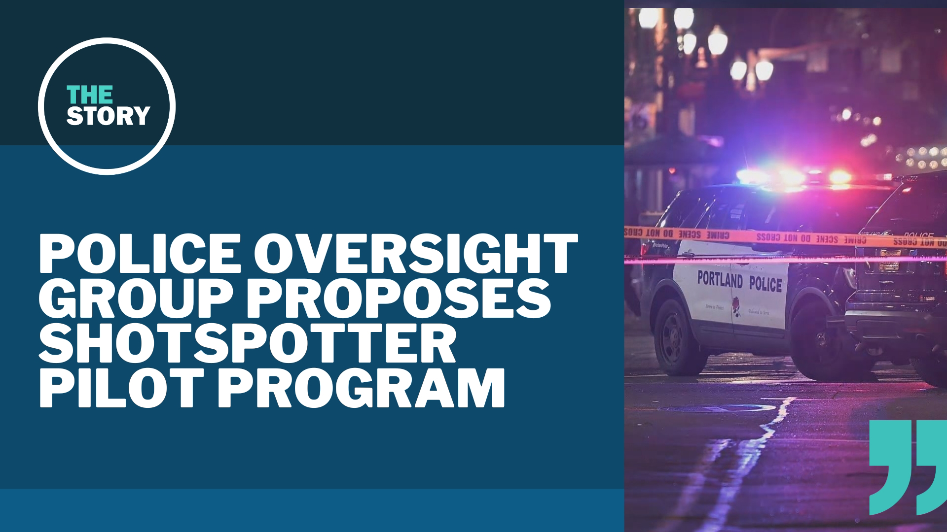 A police oversight group is recommending Portland turn to ShotSpotter for areas at high risk for shootings.