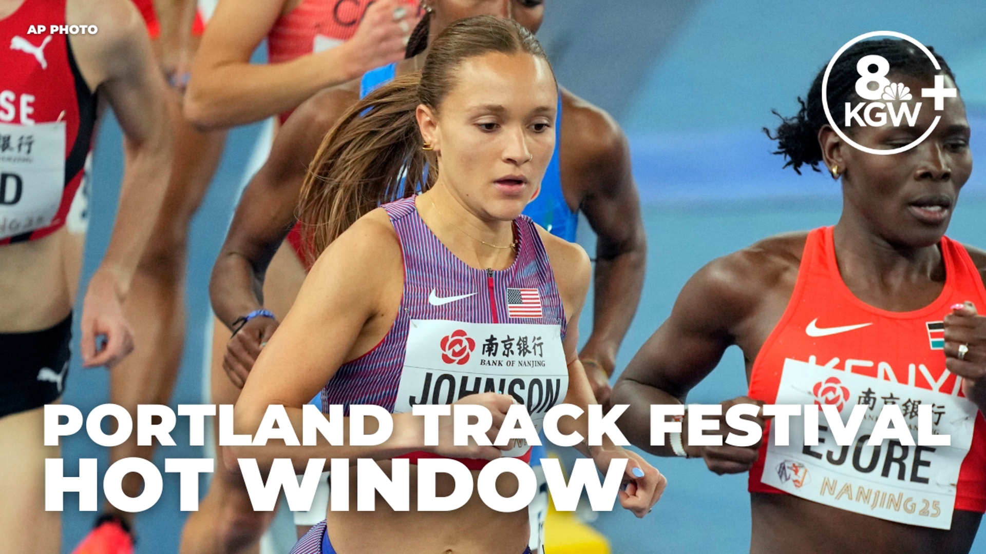 The final hour of the two-day meet featured the top sections of the men's and women's 800 meters, 1,500 meters and 5,000 meters.