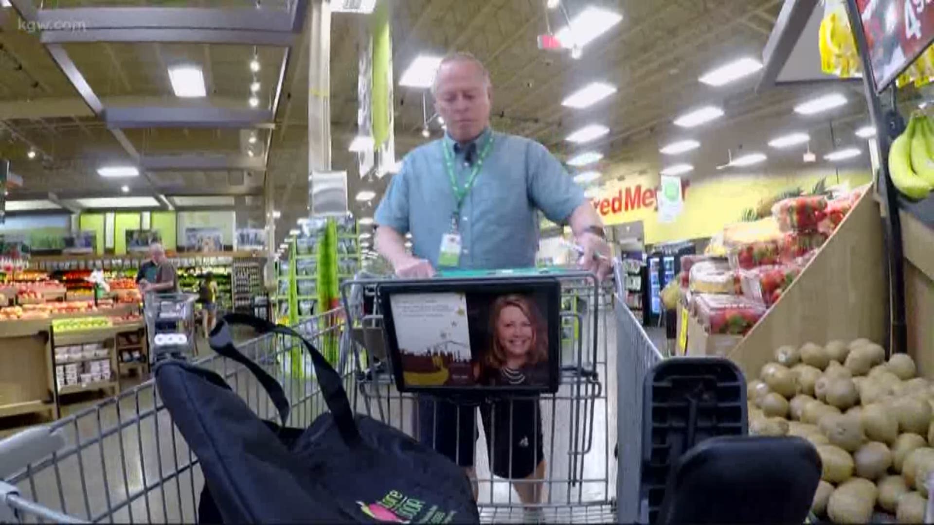 A nonprofit delivers groceries to those who can't go to the store.
