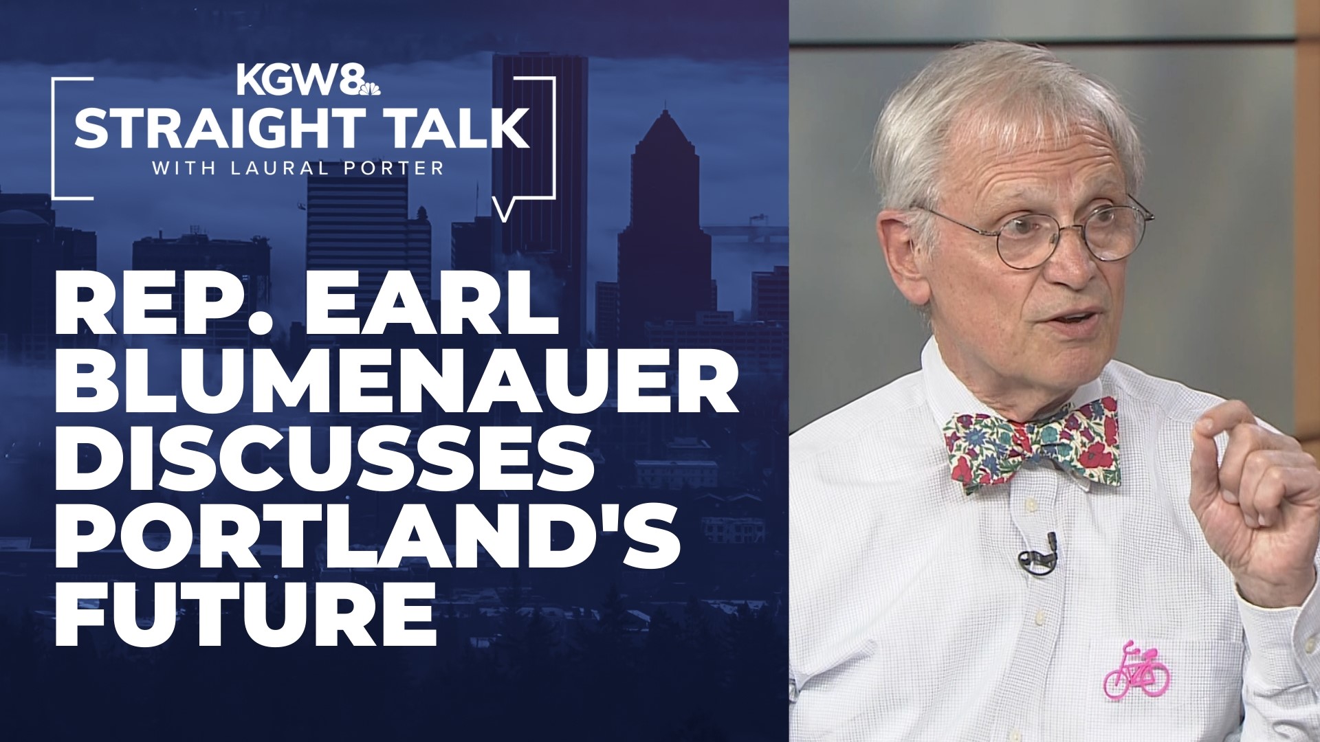 The longest-serving member of Oregon's current U.S. House delegation talks about his work in D.C. and his confidence that things will get better for the Rose City.