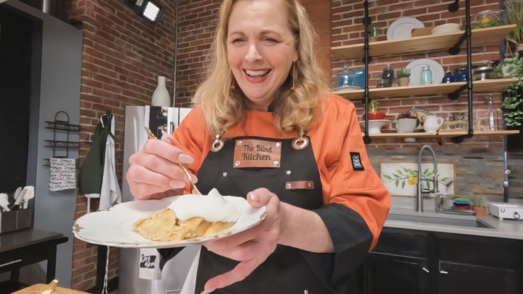 Blind chef teaches her skills and love of cooking to others with visual impairments