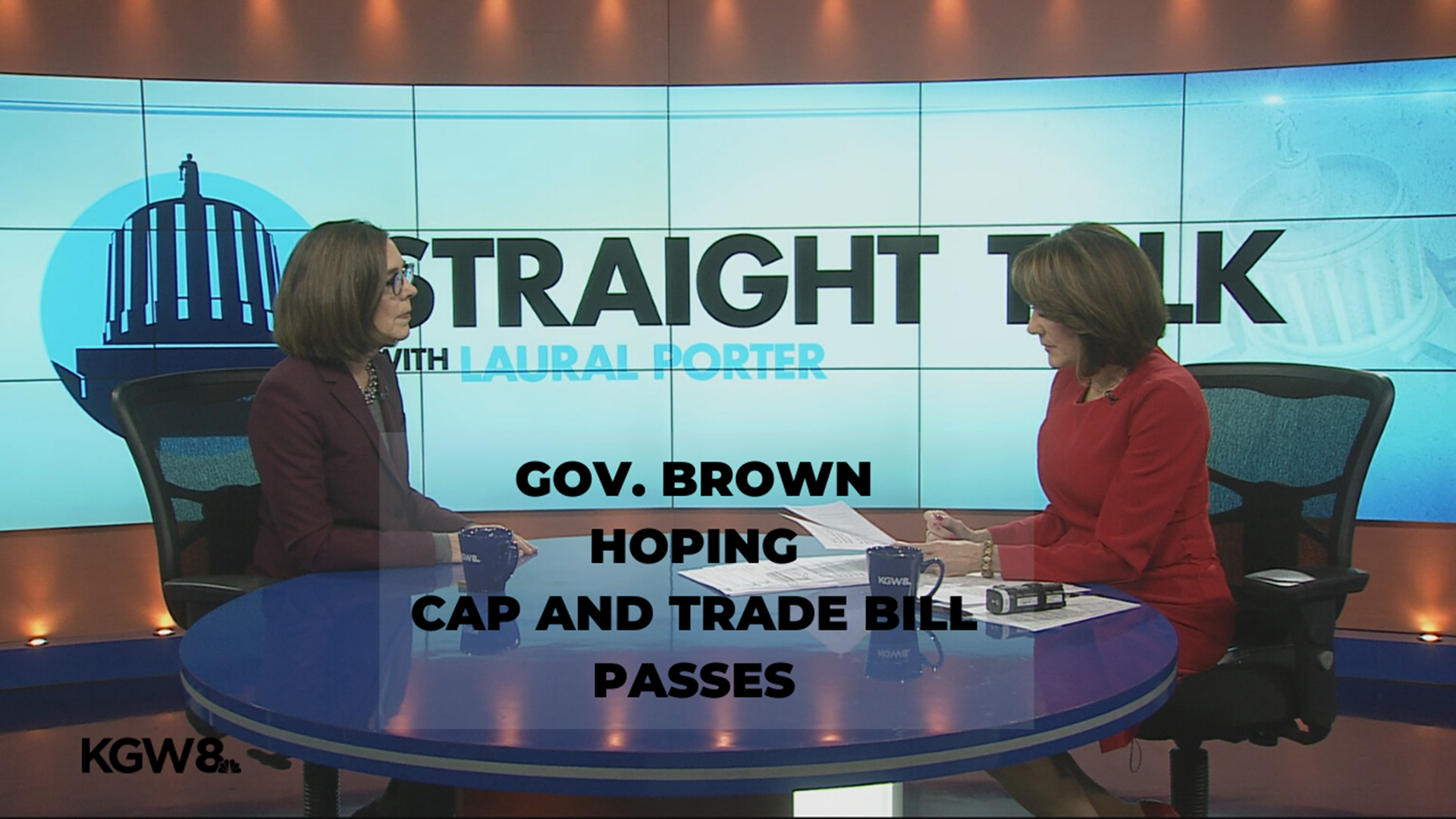 Oregon Gov. Kate Brown discusses with KGW's Laural Porter what she hopes will be done during the short 2020 legislative session.