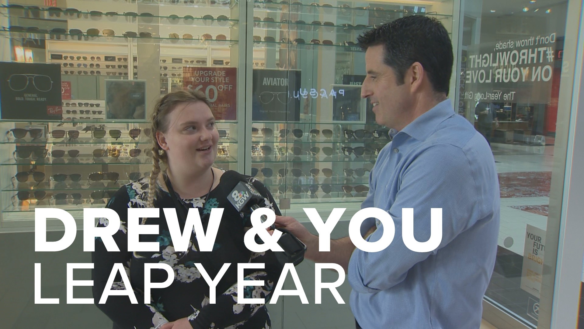 2020 is a leap year, which means the month of February has one extra day. But do you know why? Drew Carney visited the mall to test your leap year knowledge.