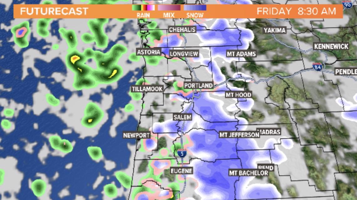 Portland could see light snow Friday morning | kgw.com