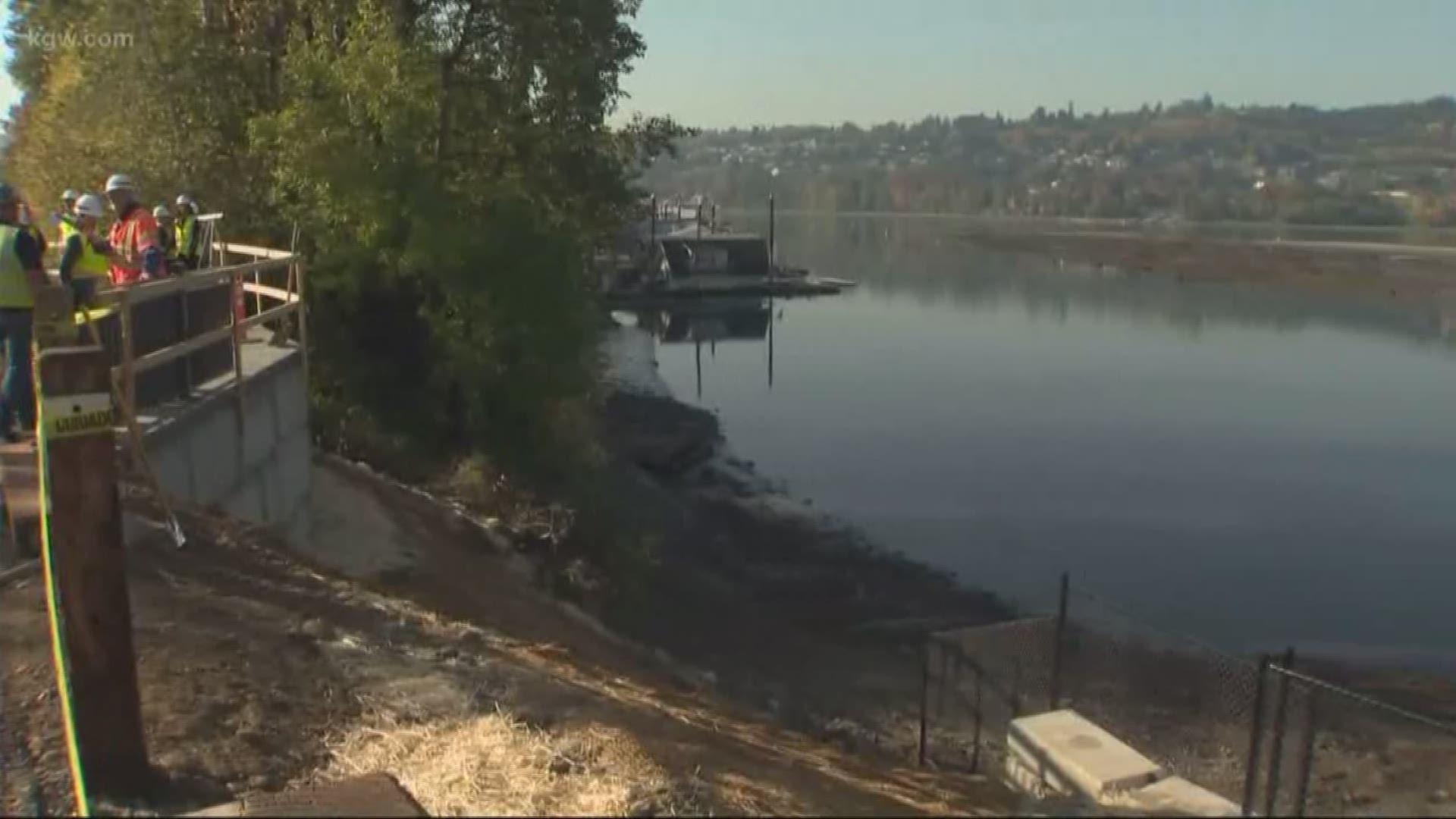Part of the Springwater Corridor that's been closed for several months will reopen on November 1.