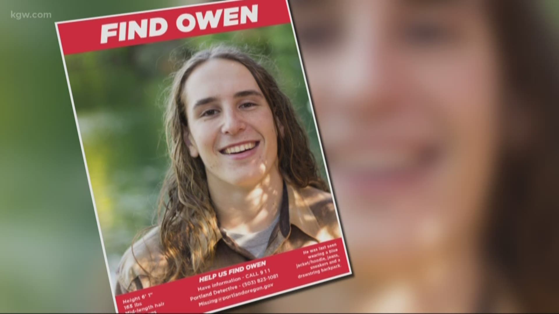 Family and friends of missing University of Portland student Owen Klinger aren't giving up hope. His family said they plan to have more search parties.