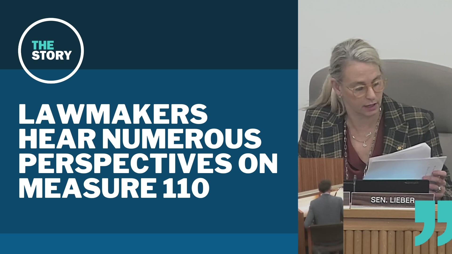 Lawmakers are hearing from a number of different perspectives as they decide what to do with Measure 110, which decriminalized user amounts of drugs in Oregon.