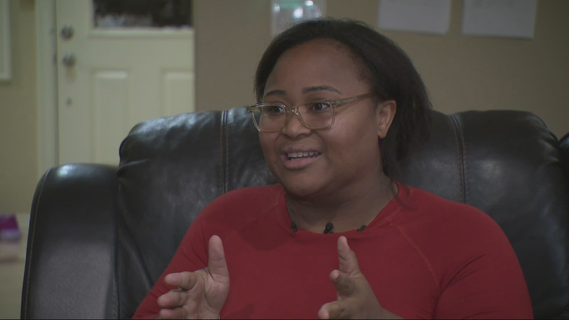 KGW sat down with suspect Yolandita Andre, hours after she and her mother were released from federal custody after pleading not guilty to all seven counts.