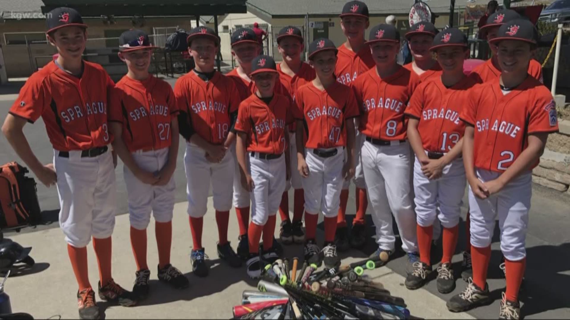 World Series bound. The Sprague Little League team is heading to the World Series.