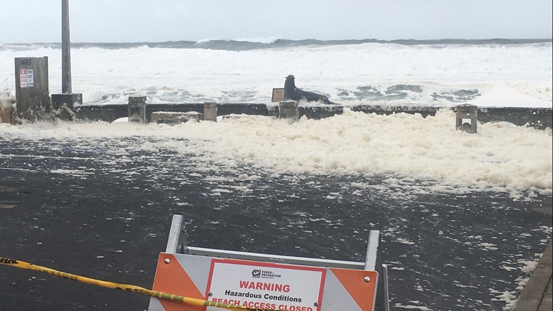 King tides in Oregon show risk of climate change