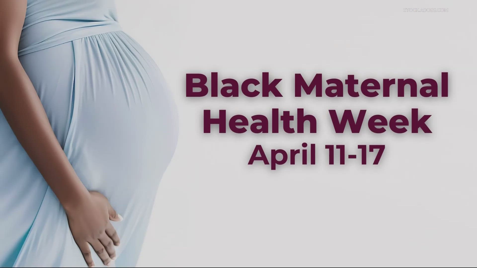 U.S. maternal death rates are climbing, and Black women three times more likely to die from pregnancy related causes than white women.
