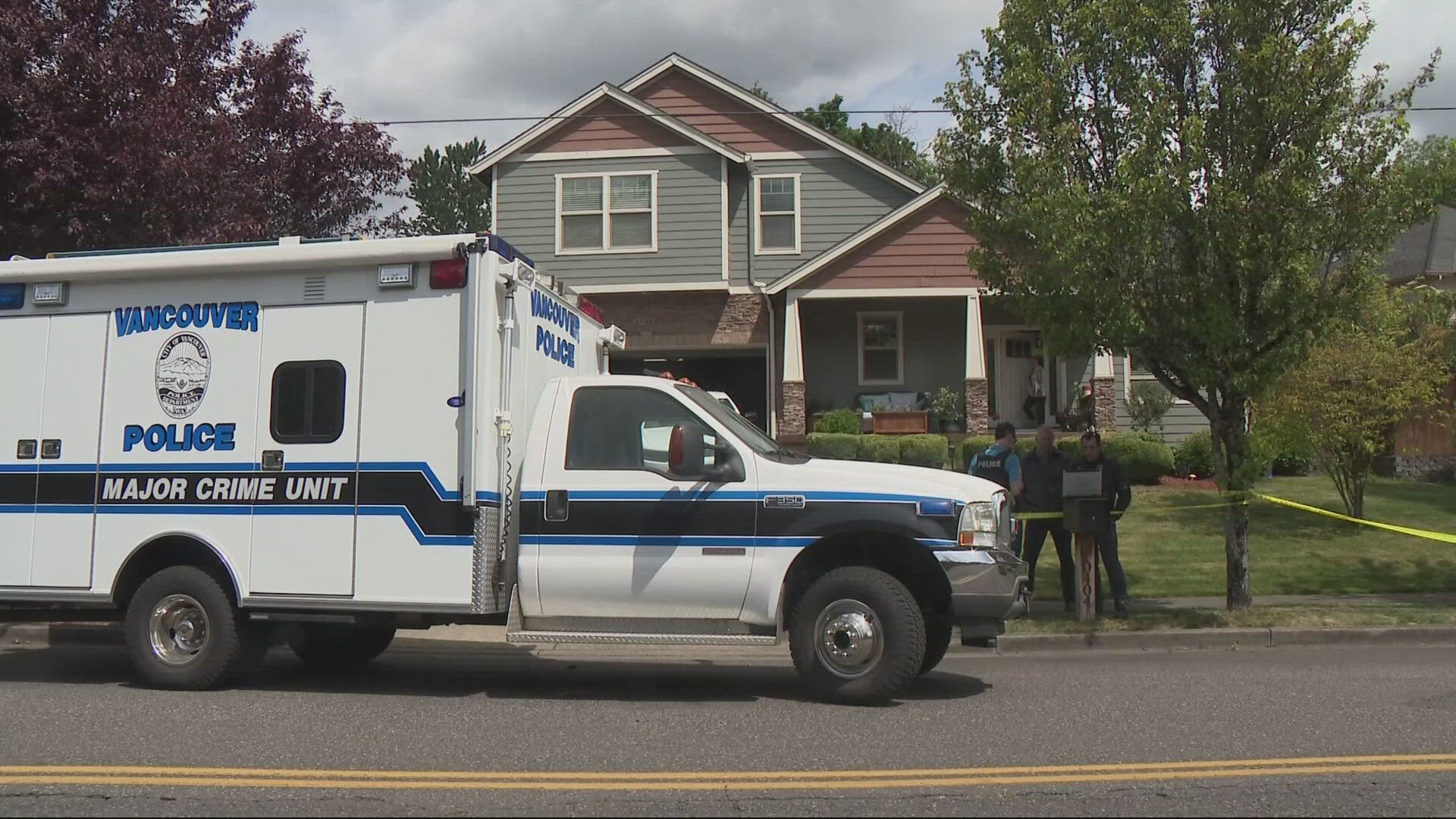 Police say multiple suspects got inside through the garage, then shot and killed the homeowner when he confronted them.