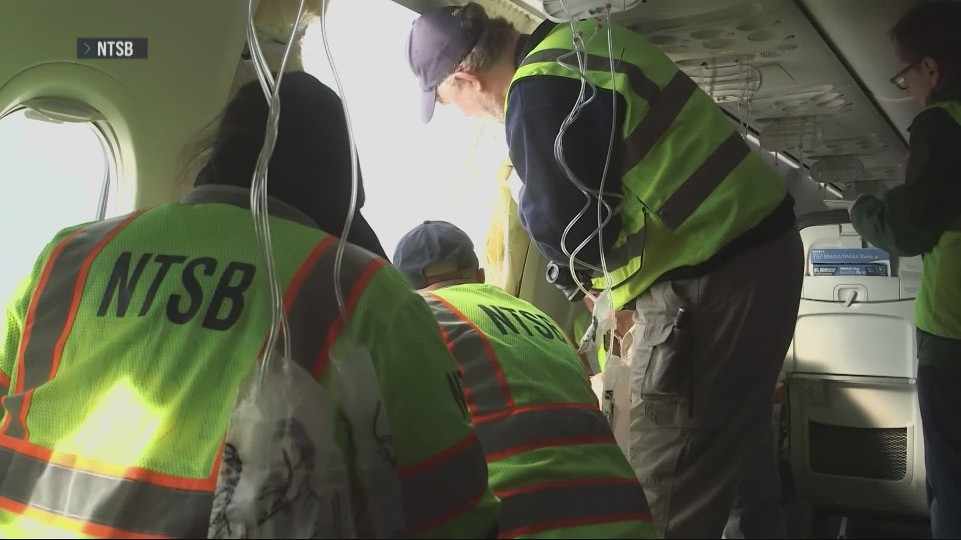NTSB report determined that the bolts were missing from the door that blew out mid-air on an Alaska Airlines flight in January.