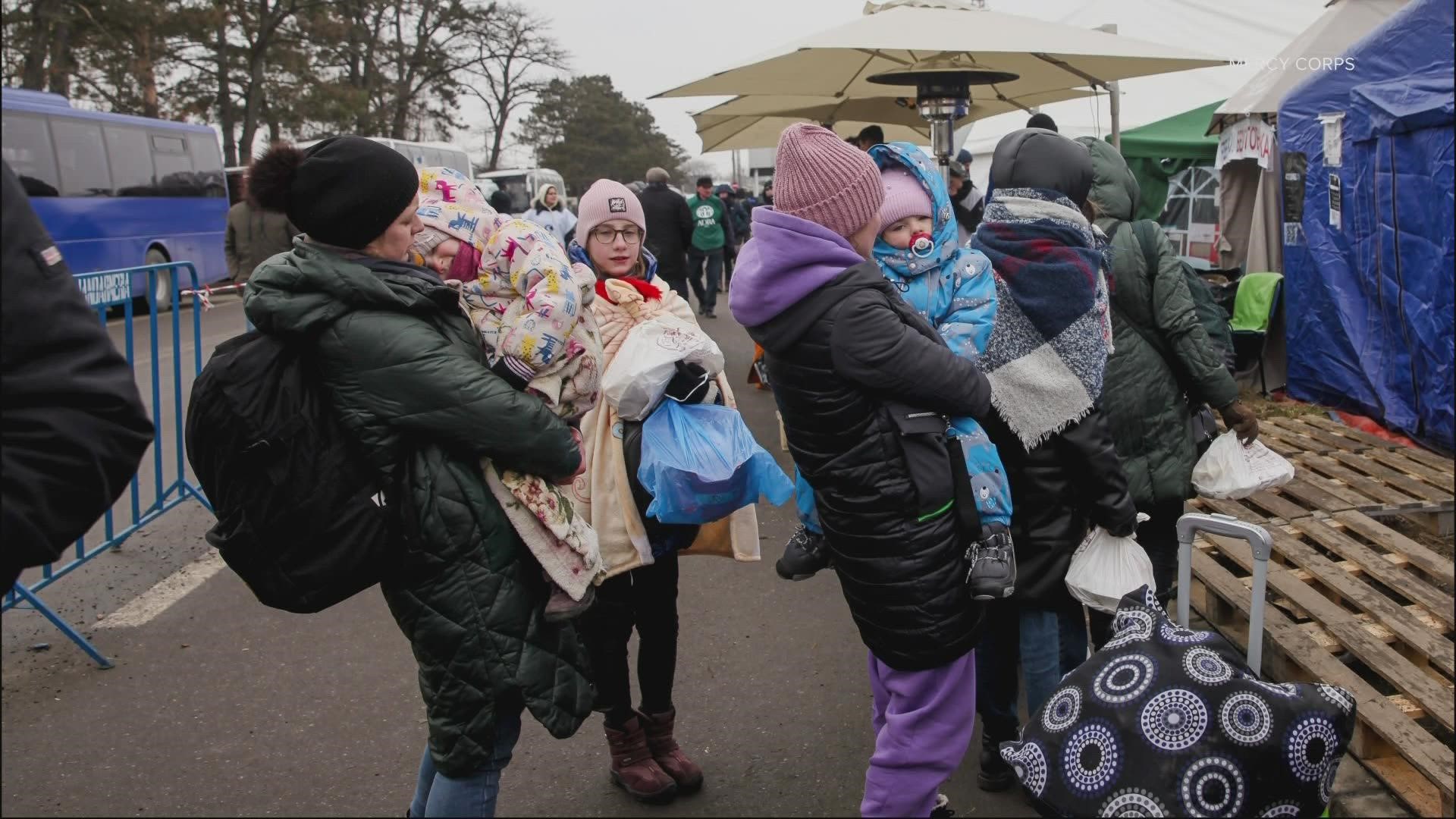 Mercy Corps is on the ground at border crossings and within Ukraine. They’re helping the millions of refugees fleeing Russia's invasion.