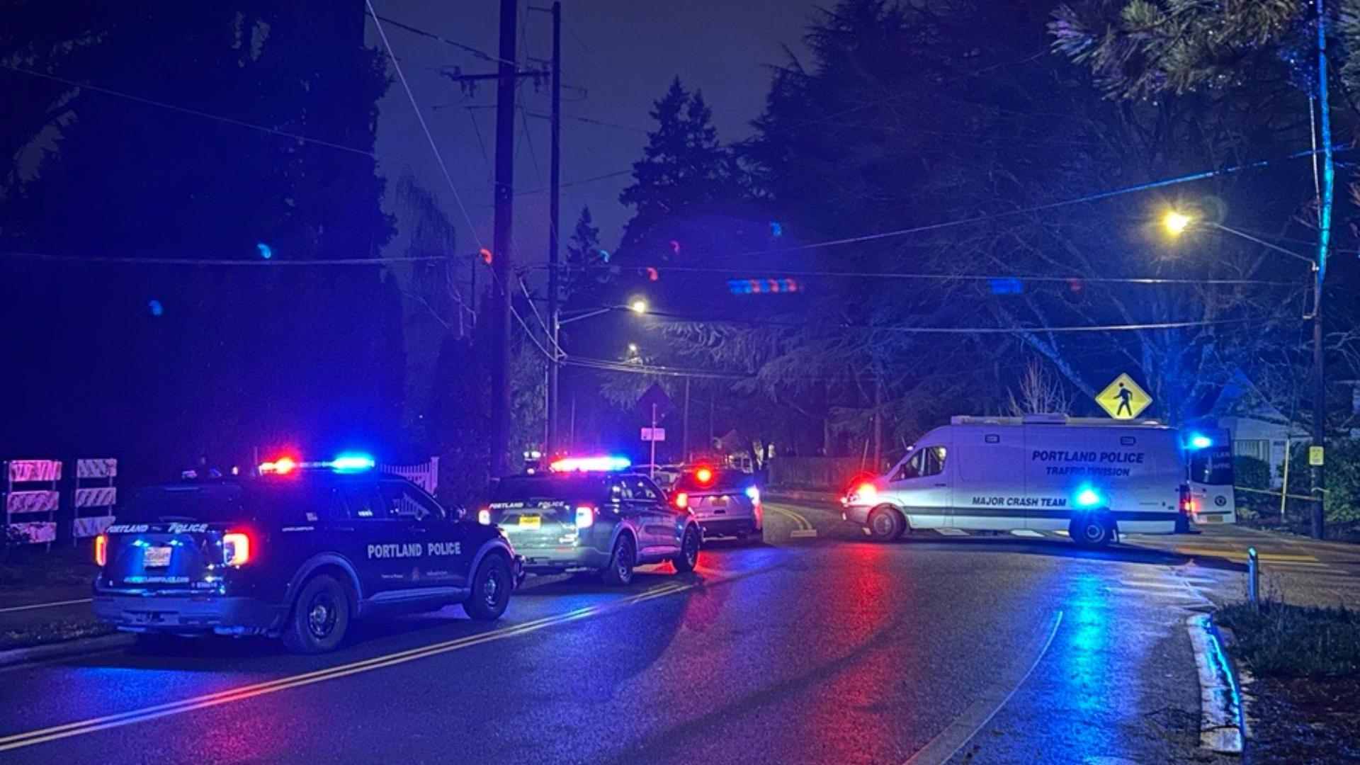 Two injured when car crashes into utility pole in Southwest Portland ...