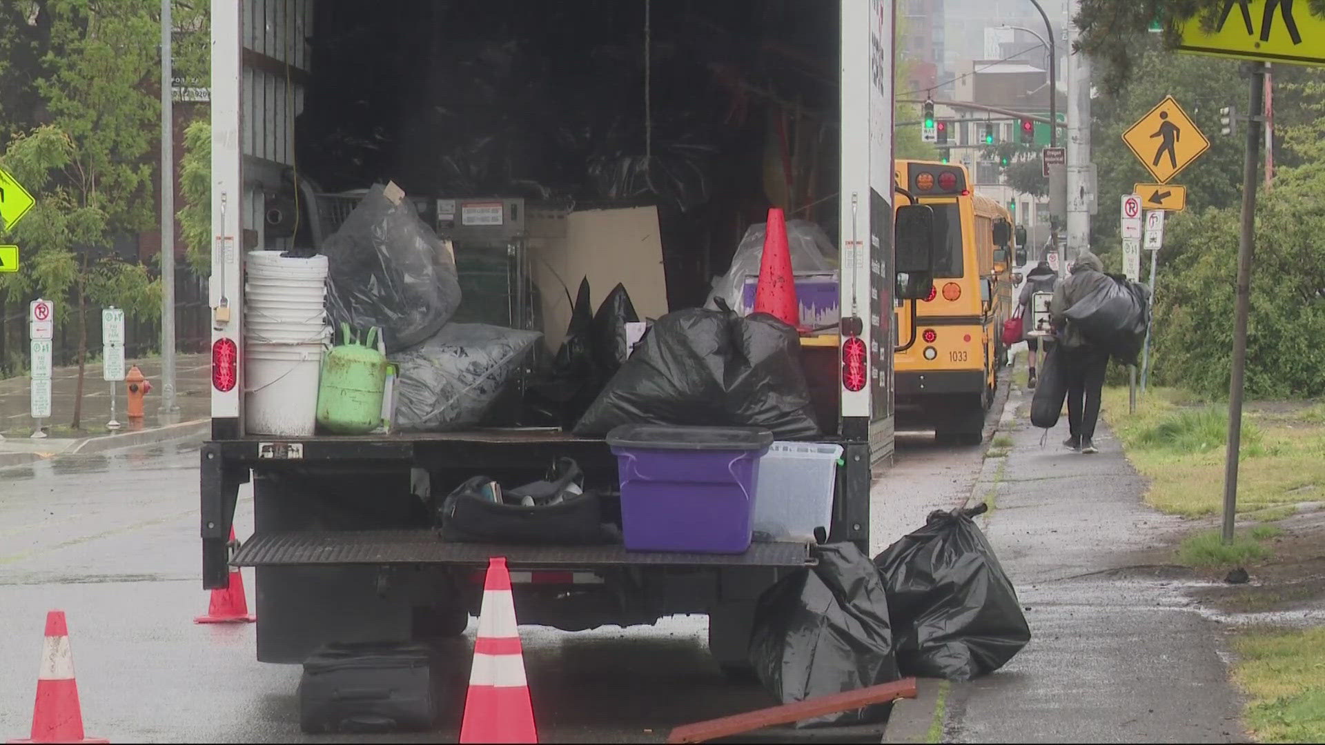 A volunteer group of outreach workers have said Portland’s camp removals are making it more difficult to get people into shelters.
