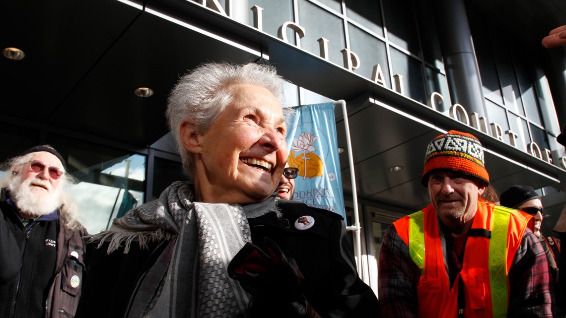 Dorli Rainey, symbol of Occupy protest movement, dies at 95 - Vimarsana News