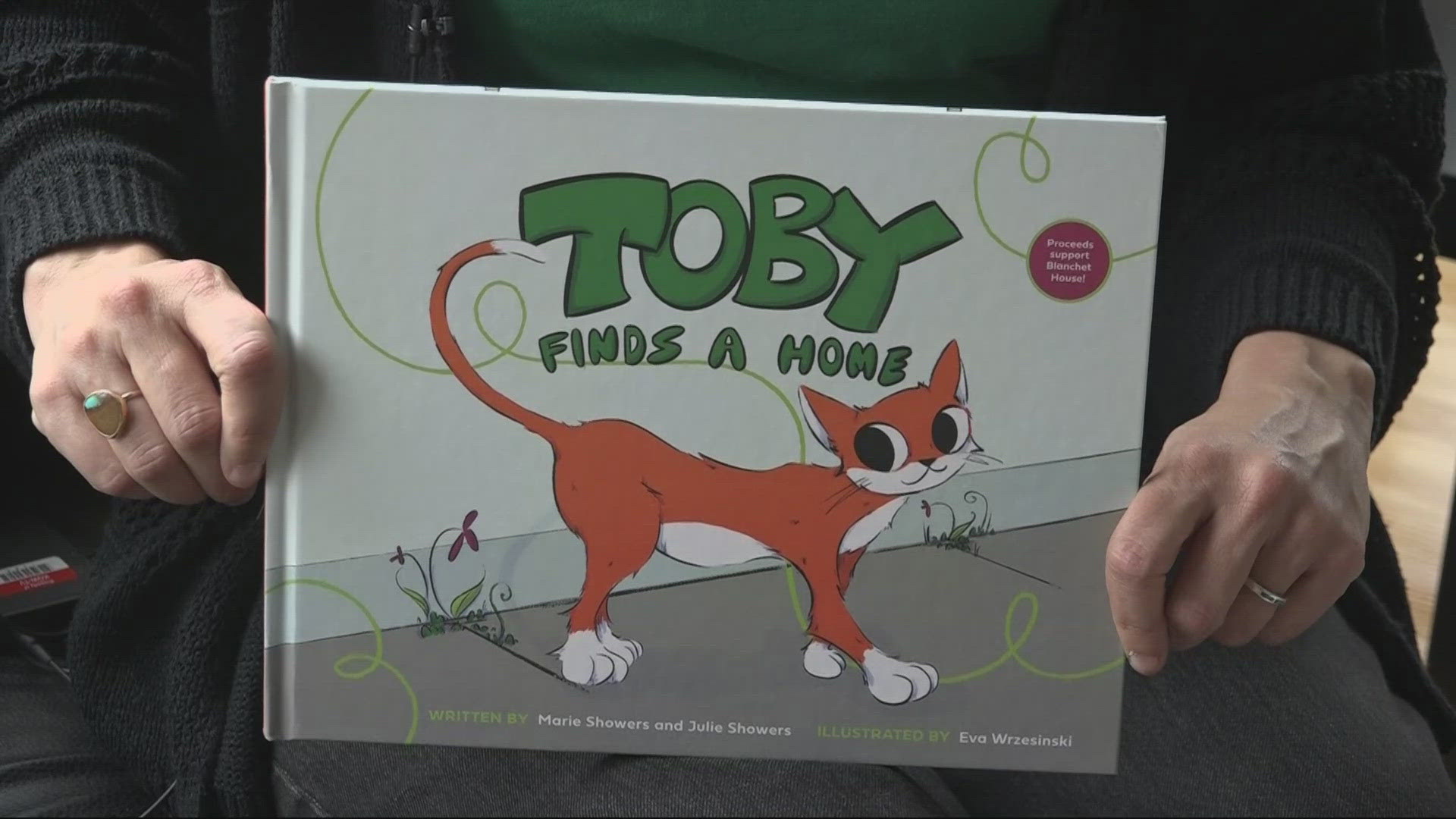 The communications director at Blanchet House has written a children's book to make the topic of homelessness easier to understand through the eyes of Toby the cat.