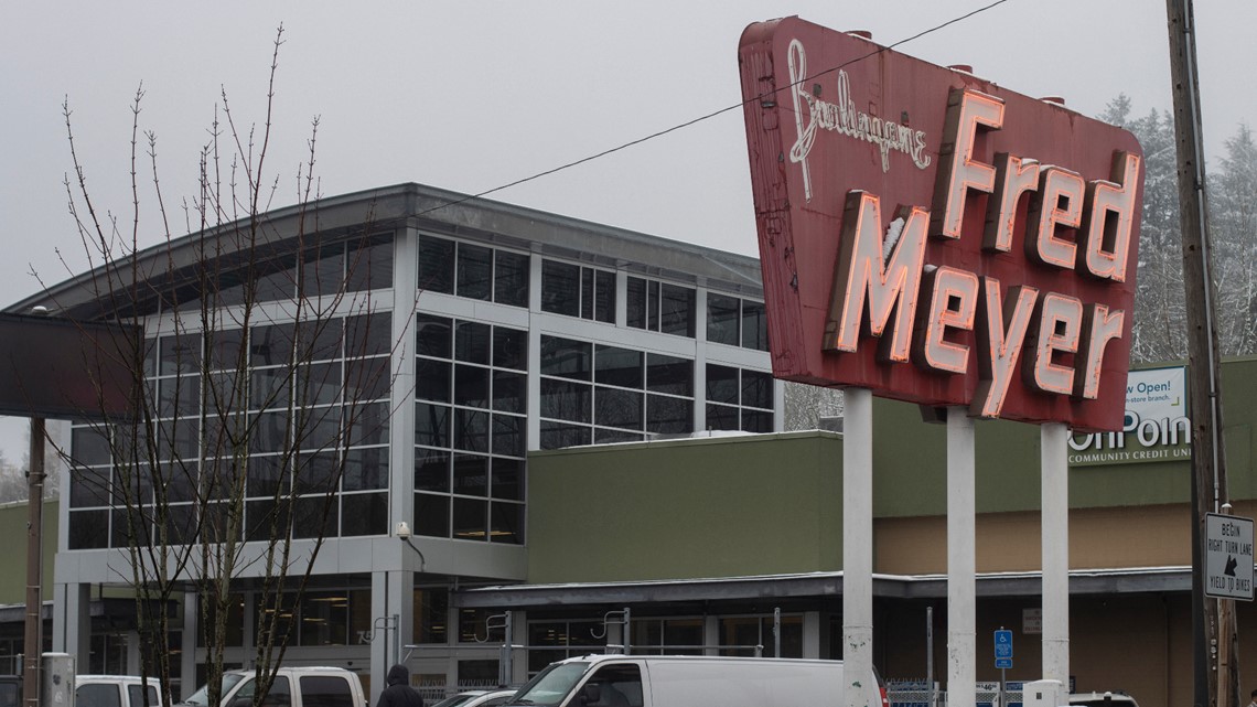 What happened to Burlingame Fred Meyer sign in Portland?