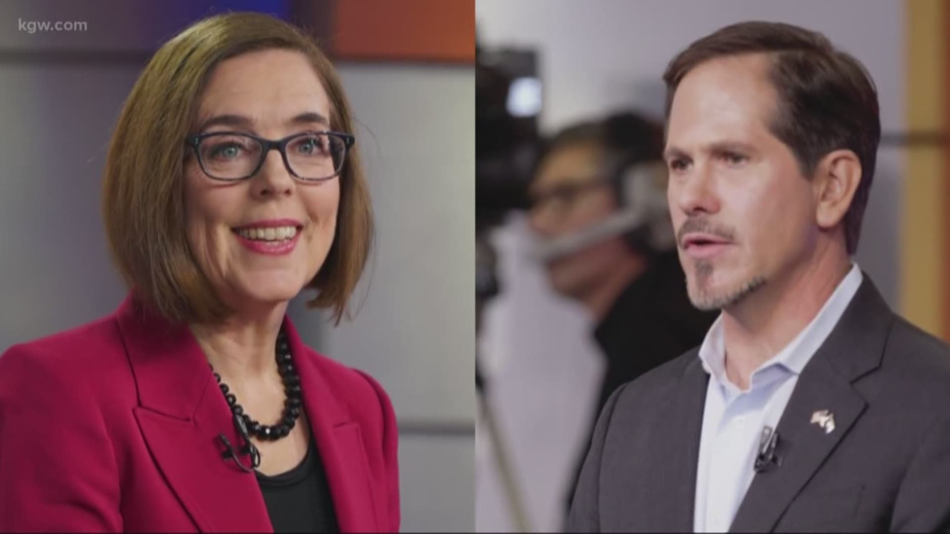 We check in with both gubernatorial candidates as the race comes to the home stretch.