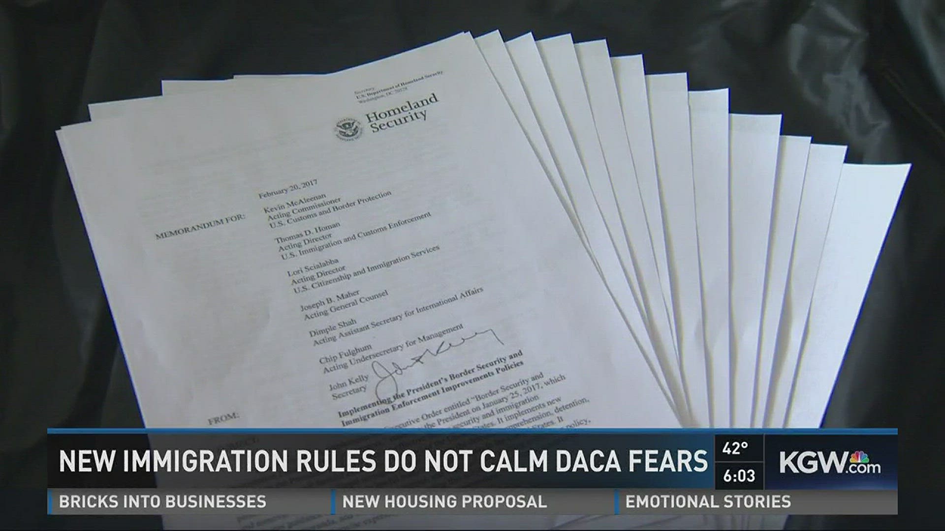 New immigration rules do not calm DACA fears