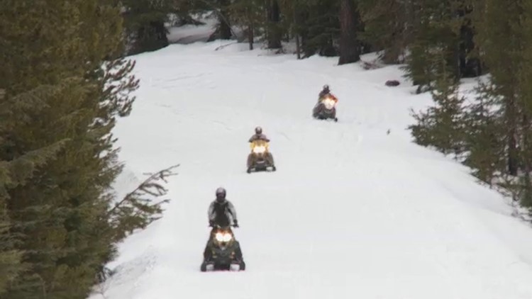 Grant's Getaways: Snowmobiling Oregon backcountry