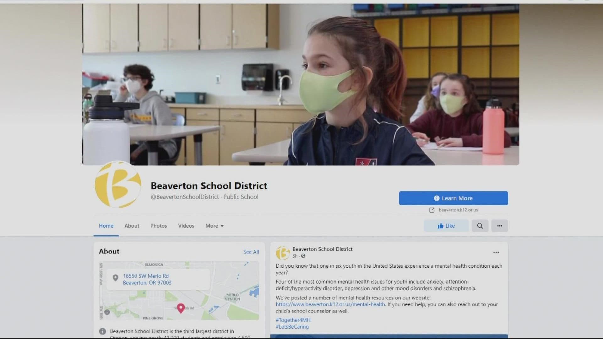 Many students are enduring another school year during the pandemic. Christine Pitawanich explains how Beaverton School District is focusing on mental health.
