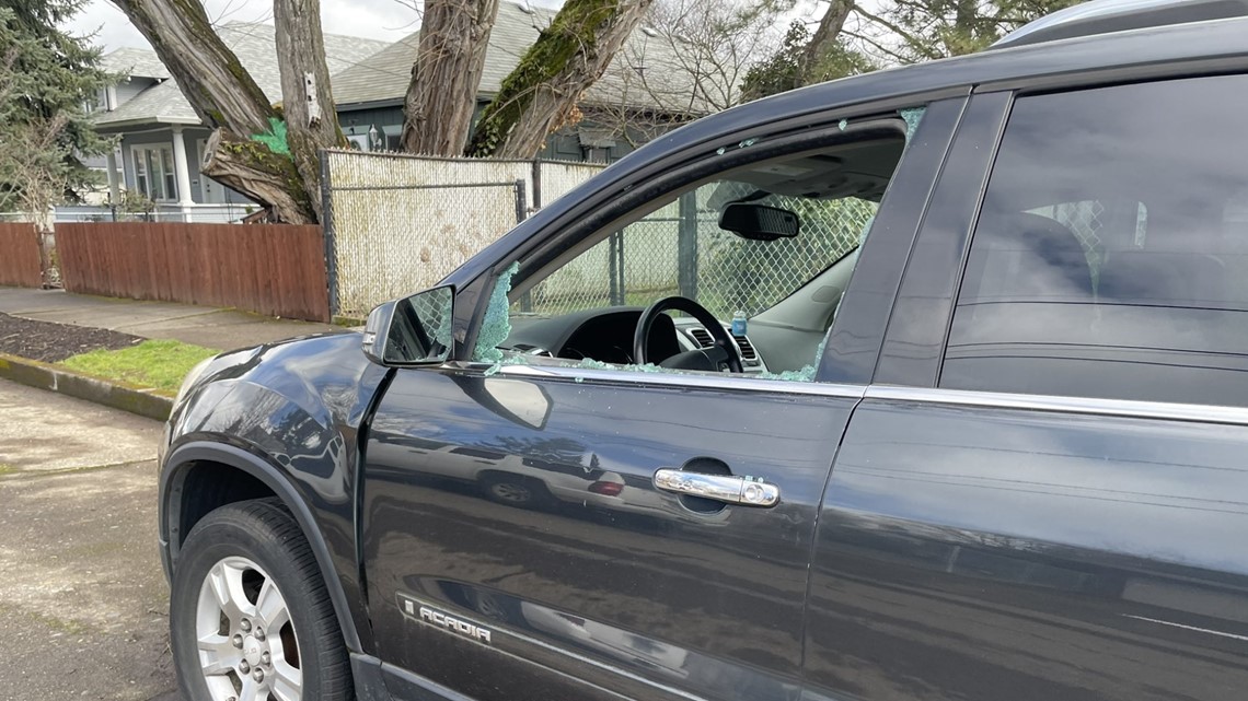 Car windows smashed in FosterPowell neighborhood in SE Portland