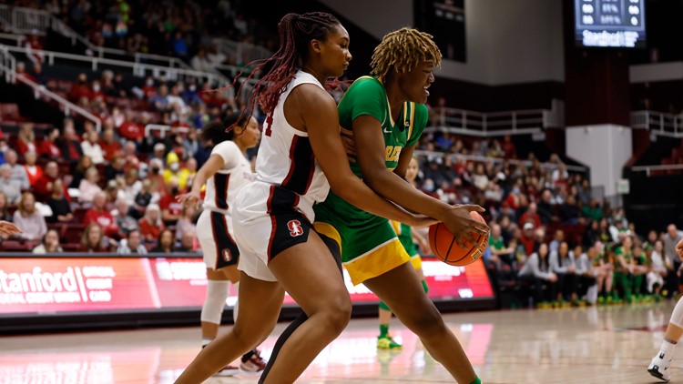 Oregon women fall short against Stanford, 62-54