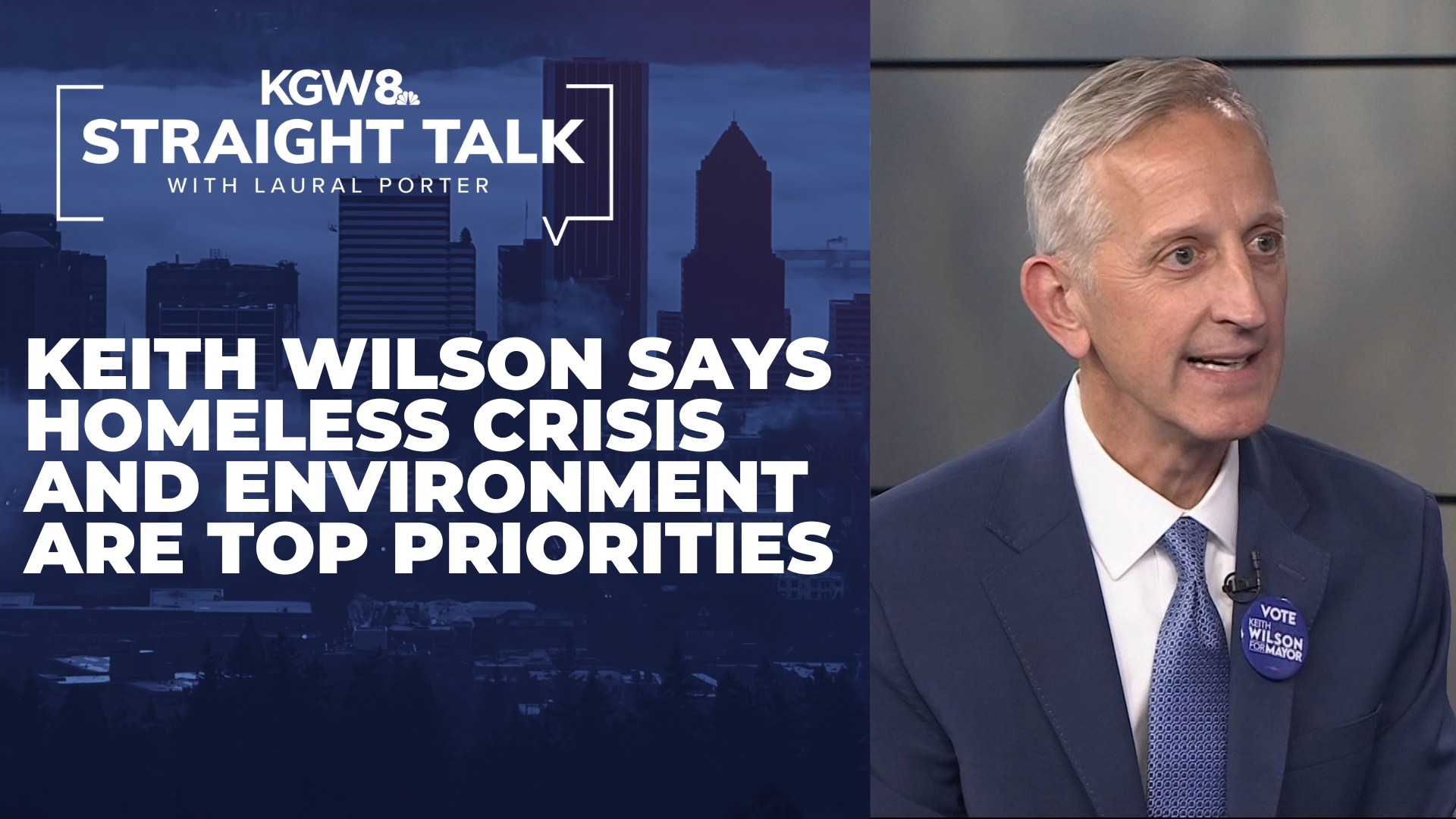 Wilson has never held public office before, but he emphasizes his record as a business owner and housing advocate.