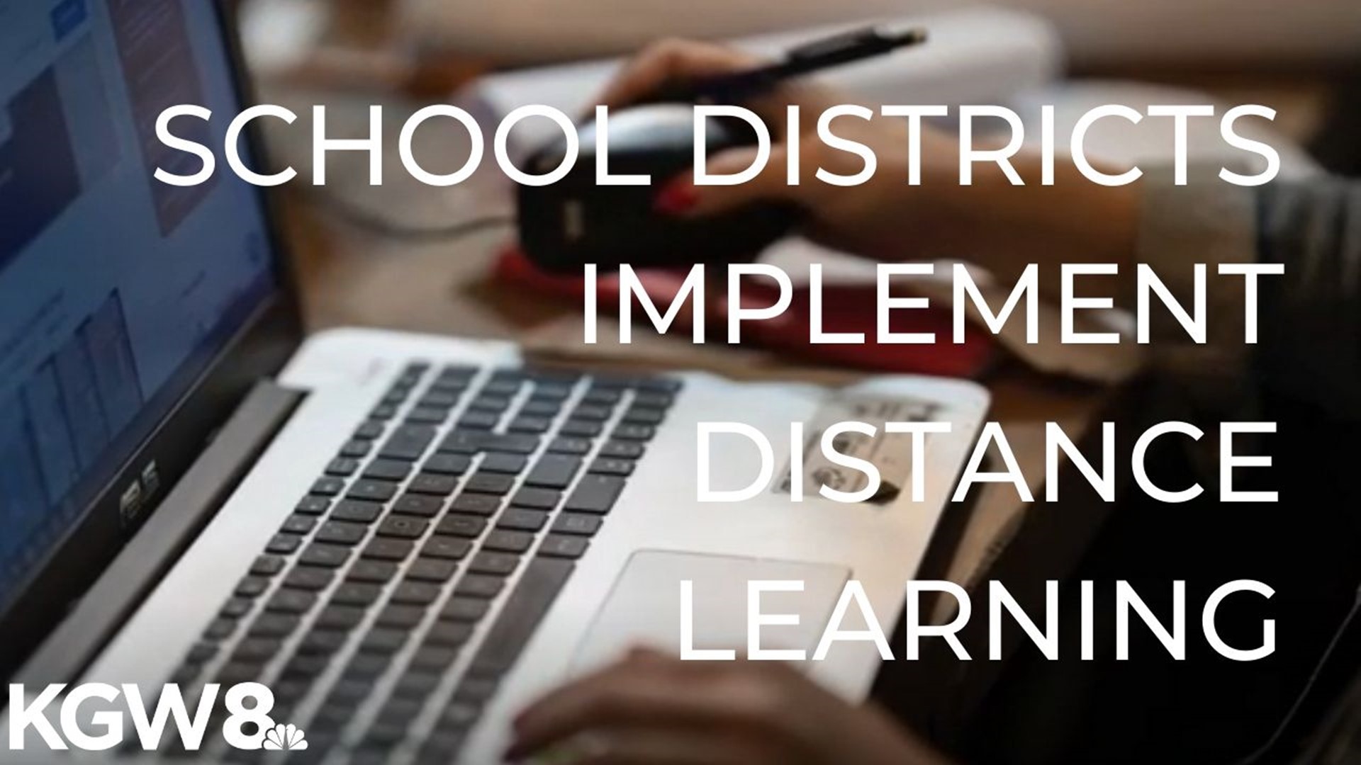 Learning from home. Here’s how school districts are implementing distance learning.