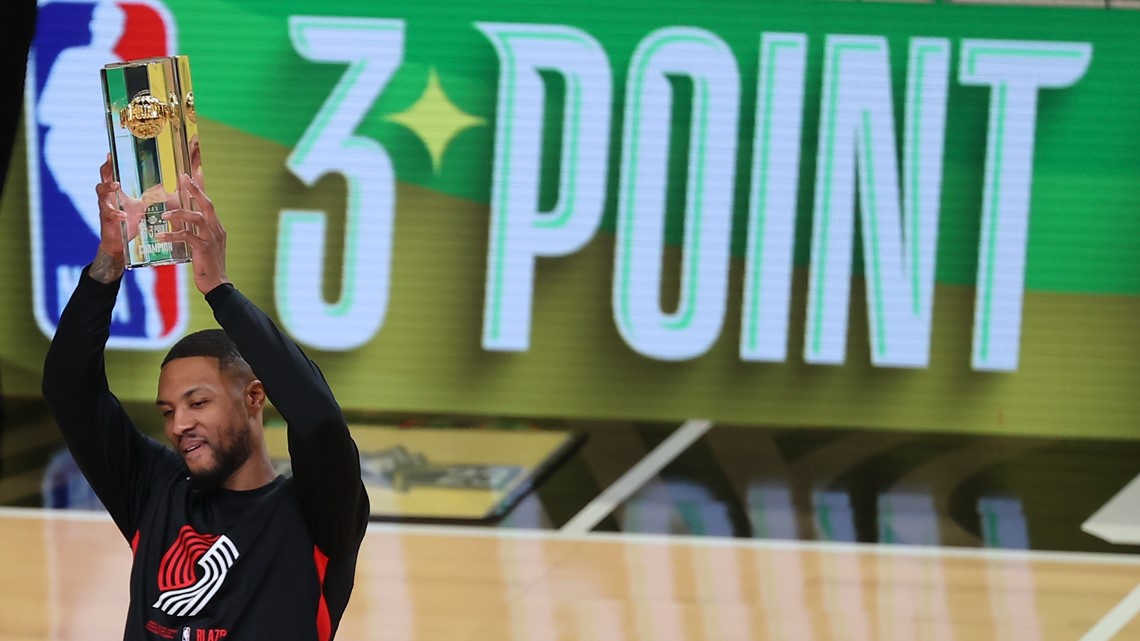 Lillard secures 'a goal of mine,' wins NBA 3-point contest - ESPN