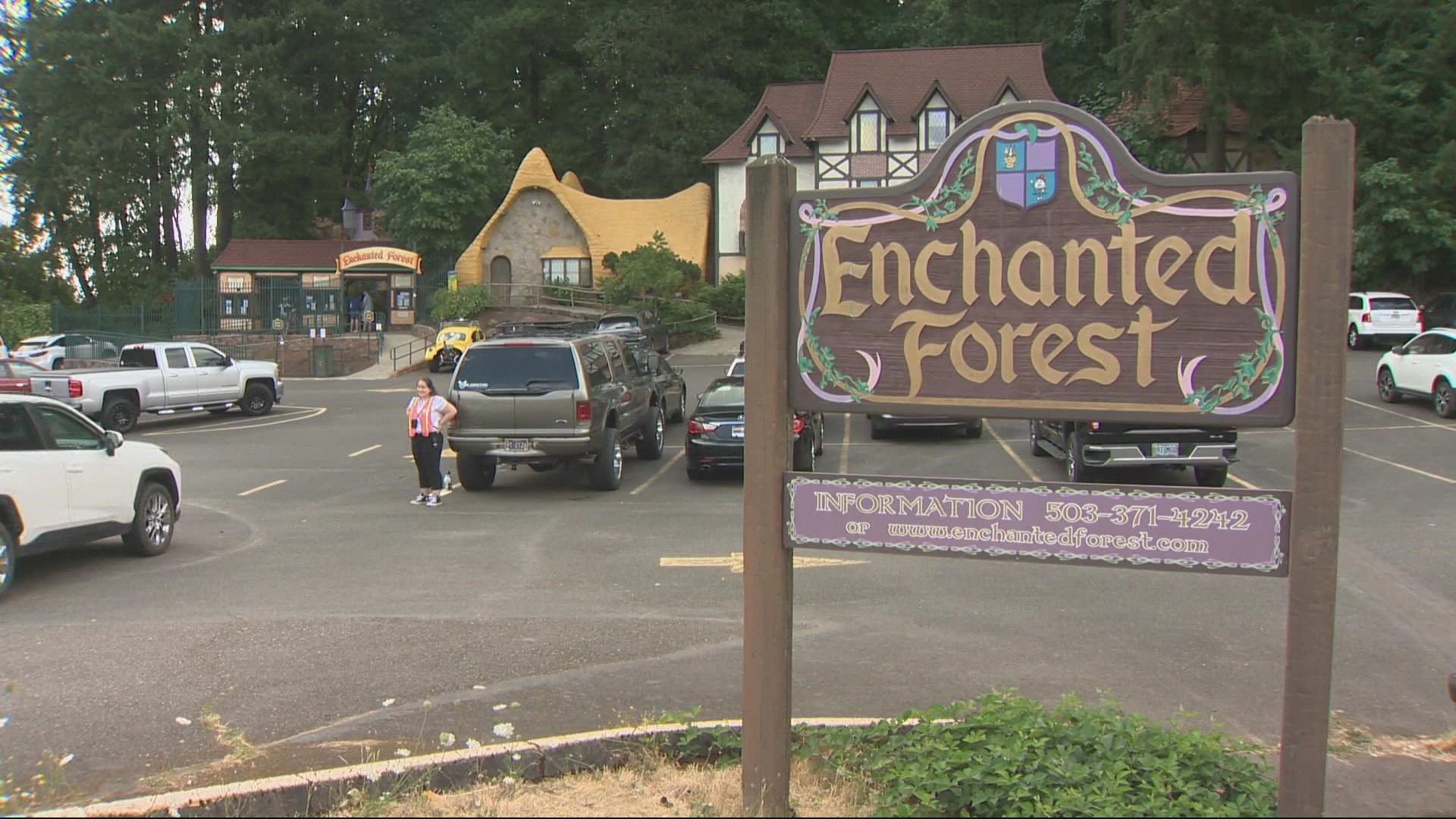 Oregon's Enchanted Forest, a family-owned theme park in the forest outside Salem, has seen ups and downs but lives to celebrate its 50th anniversary.