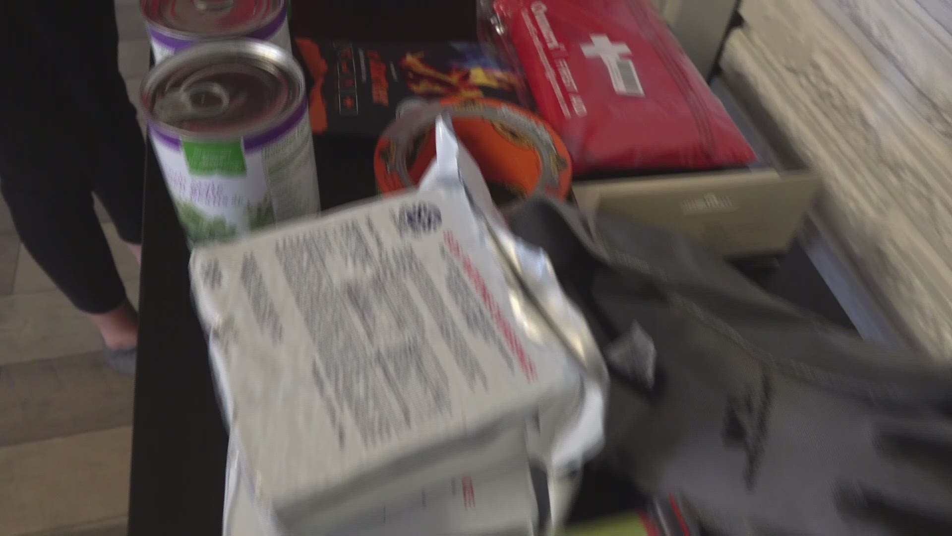 A local teen is creating earthquake prep kits and turning it into a business. Brittany Falkers reports.