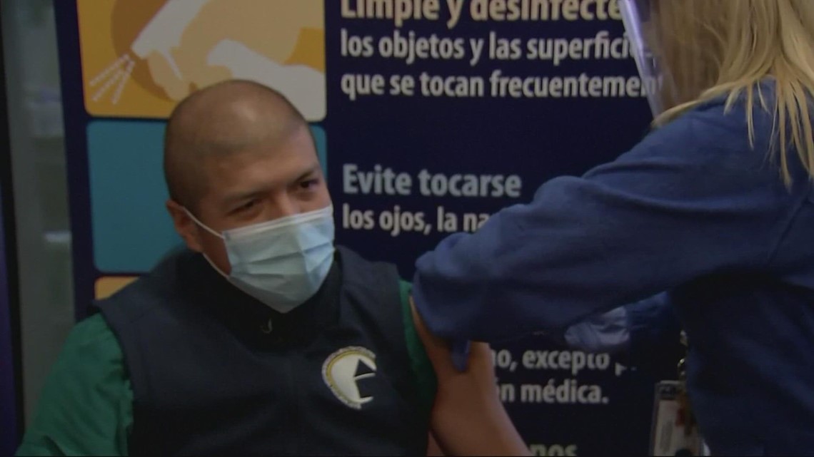 Oregon narrows the vaccination gap between Latinos and other groups