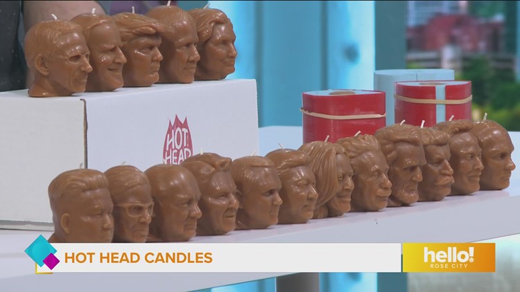 Biden, Trump, Obama. More than just presidents, they're also Hot Head Candles