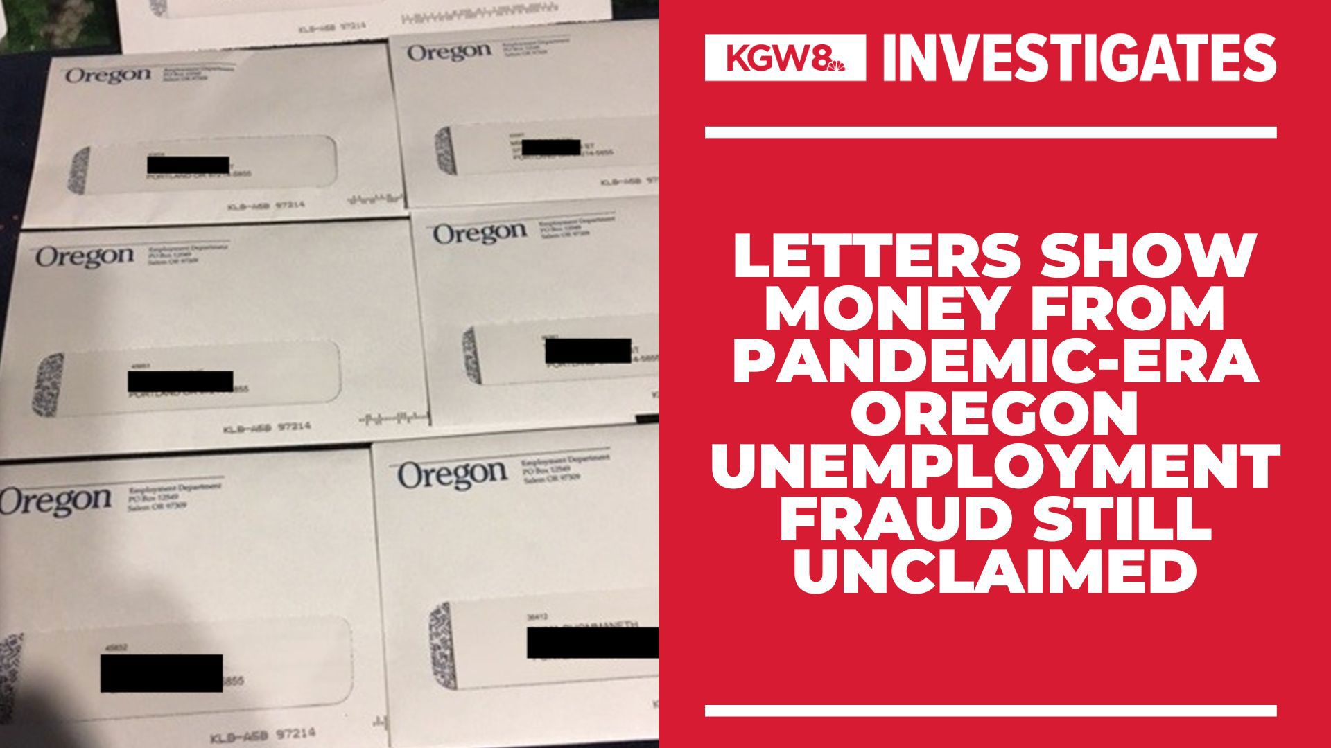 During COVID-19, thieves ripped off millions of dollars in Oregon unemployment benefits. Nearly four years later, some of that money has resurfaced.