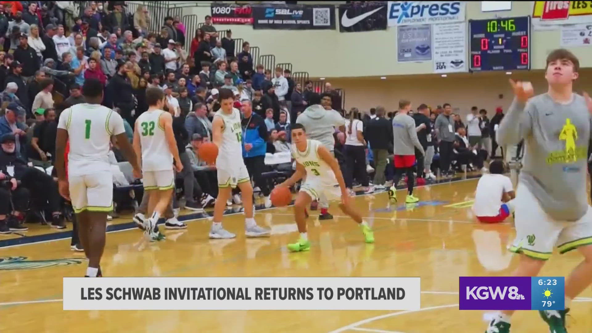 The Les Schwab Invitational basketball tournament is returning to downtown Portland with Portland State University hosting the event.