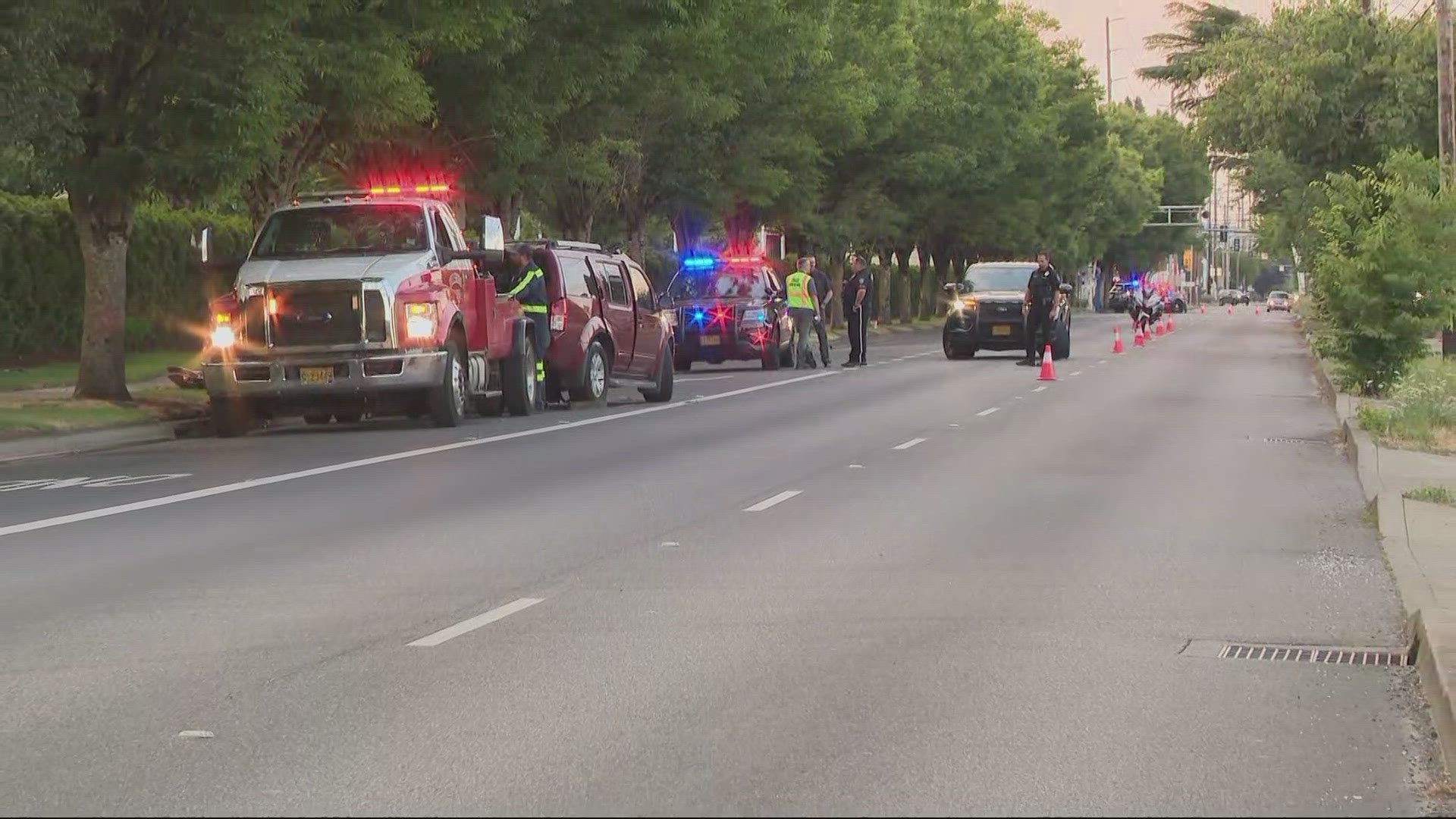 Hillsboro police are investigating a deadly crash involving a vehicle on Southwest Baseline Street and Southwest Dennis Avenue.